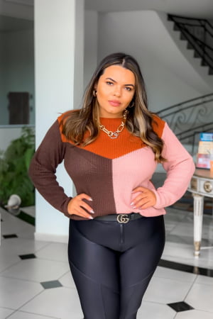 BLUSA 3 CORES 0331 BLUSA 3 CORES 0331