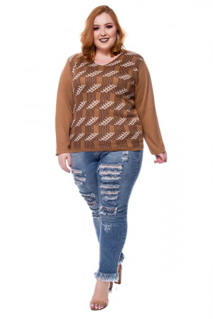 Blusa corrente 2 cores 0223 Blusa corrente 2 cores 0223