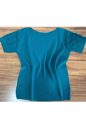 BLUSA VERÃO PIPOCA NA MANGA 0323P BLUSA VERÃO PIPOCA NA MANGA 0323P