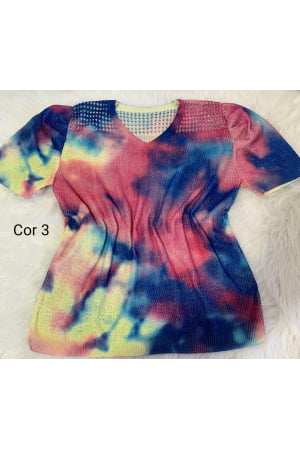 BLUSA VERÃO TIE DYE BLUSA VERÃO TIE DYE
